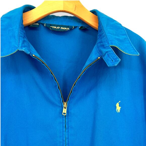 Polo Gold by Ralph Lauren | XL | Full Zip Collared Cotton Jacket - Picture 3 of 5